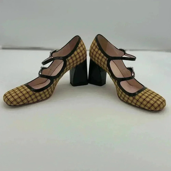 Brand New  ROGER VIVIER
Tweed Très Vivier Mini Babies Pumps Size 39.5 - Picture 11 of 17